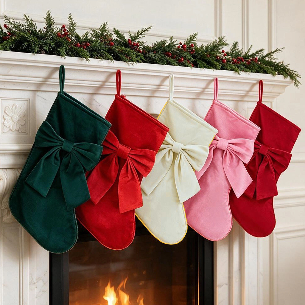 1 unidade de meias de Natal, s - Christmas Stocking Hanging avaliação e preço