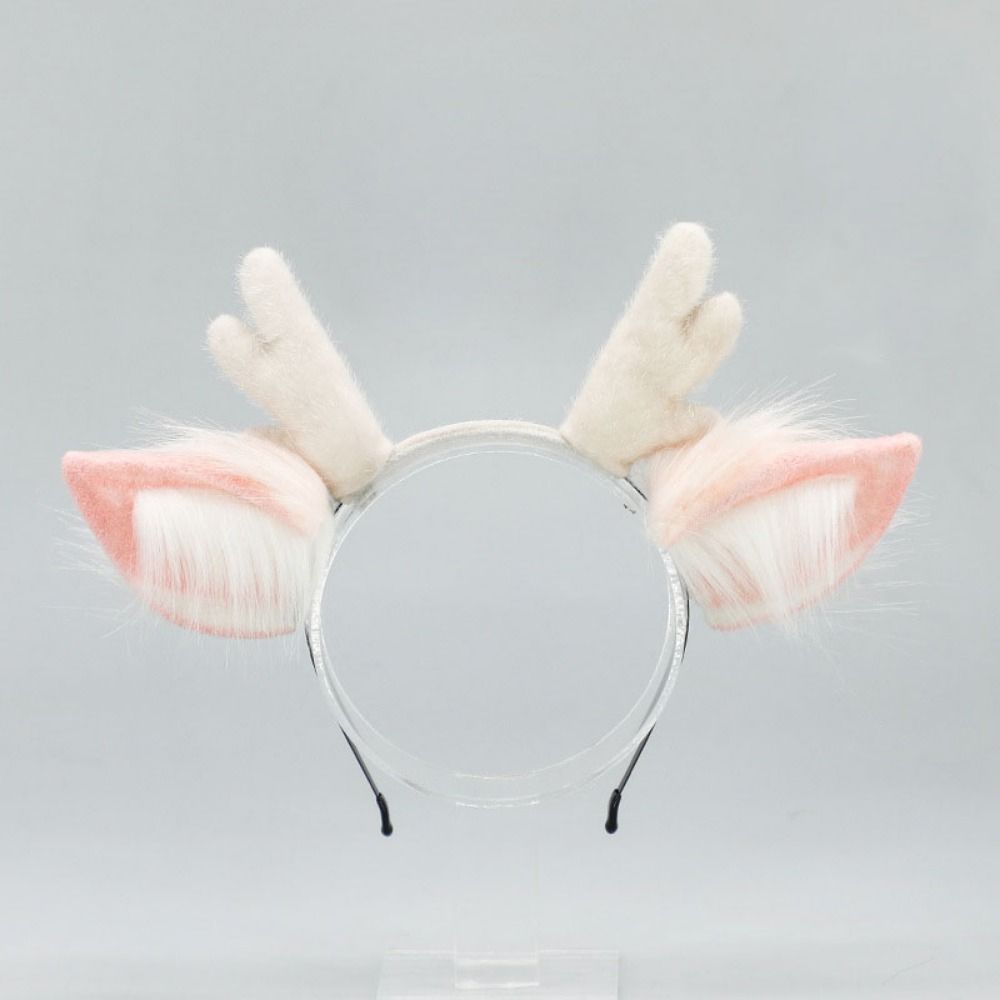 Tiara de Chifres de Rena Feita - Reindeer Antlers Headband avaliação e preço