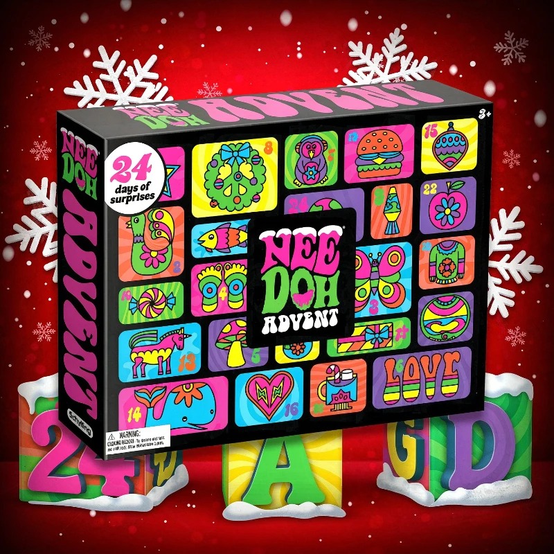 Calendário do Advento NeeDoh 2 - Advent Calendar Gift avaliação e preço