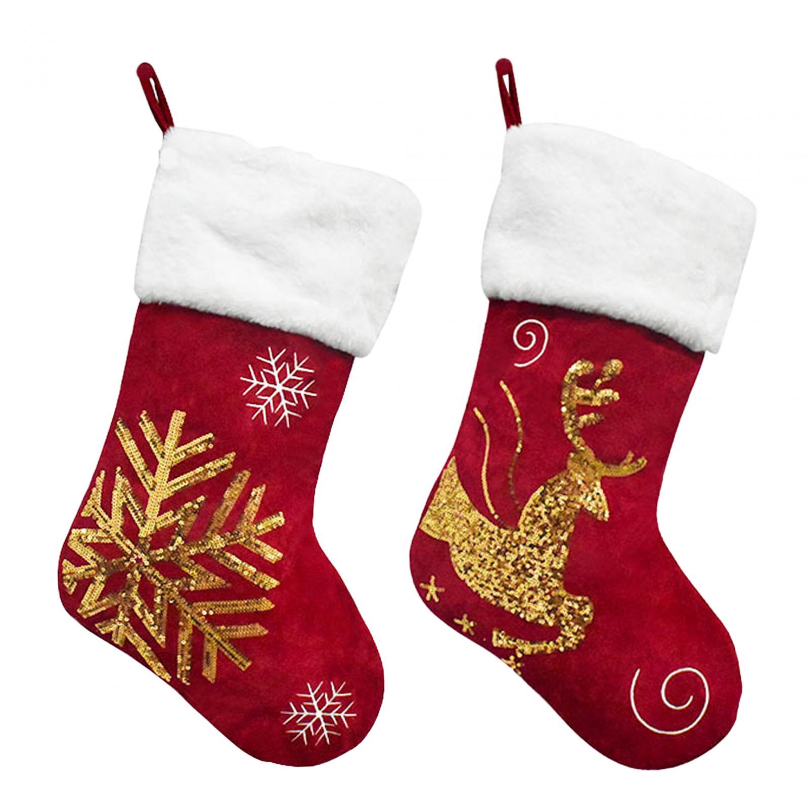 Meias de Natal para Pendurar,  - Christmas Stocking Hanging avaliação e preço