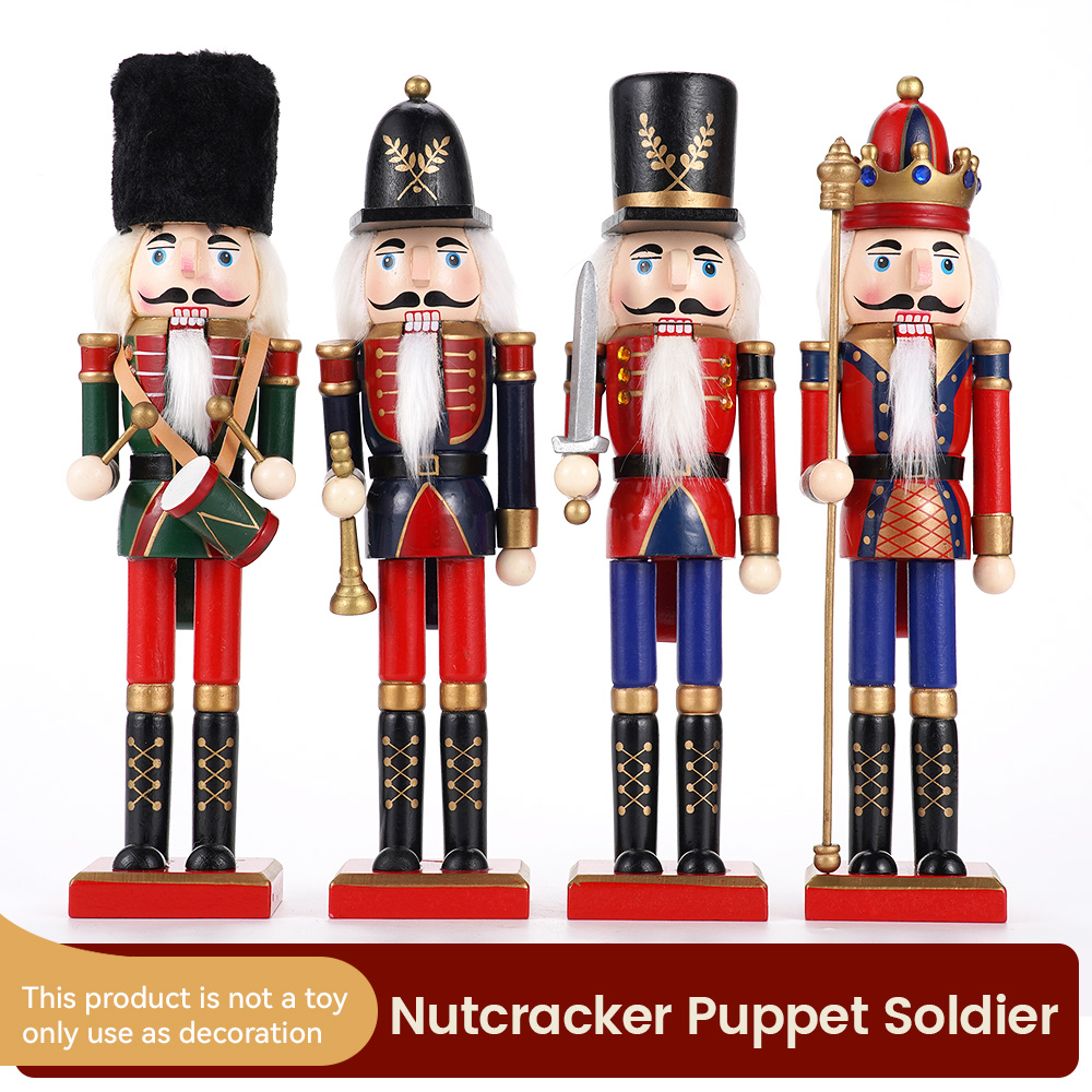 30cm de madeira quebra-nozes o - Nutcracker Figurine avaliação e preço