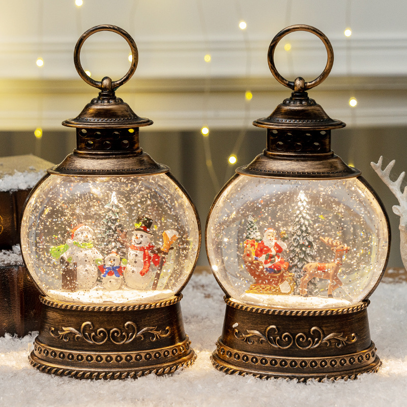 Decorações de Natal, caixa de  - Snow Globe Musical avaliação e preço