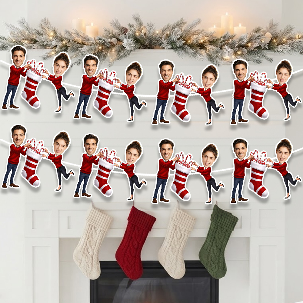 Guirlanda de Natal Personaliza - Christmas Stocking Hanging avaliação e preço