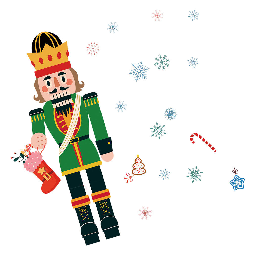 Adesivos de Natal com tema de  - Snowflake Window Decal avaliação e preço